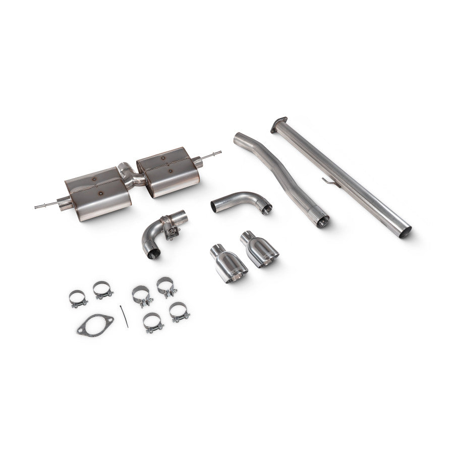 Sistema de escape trasero GPF del Hyundai i30N de Scorpion