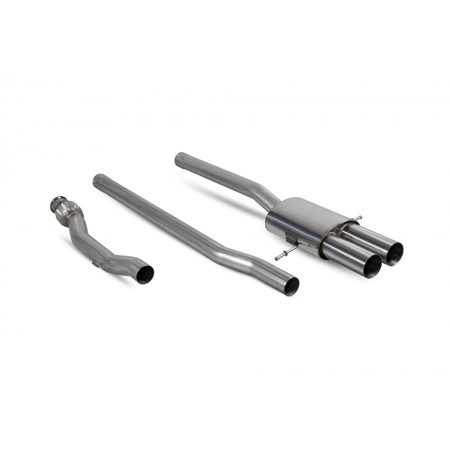 Scorpion MINI Cooper S R56 Non Resonated Mini Challenge Cat-Back Exhaust System