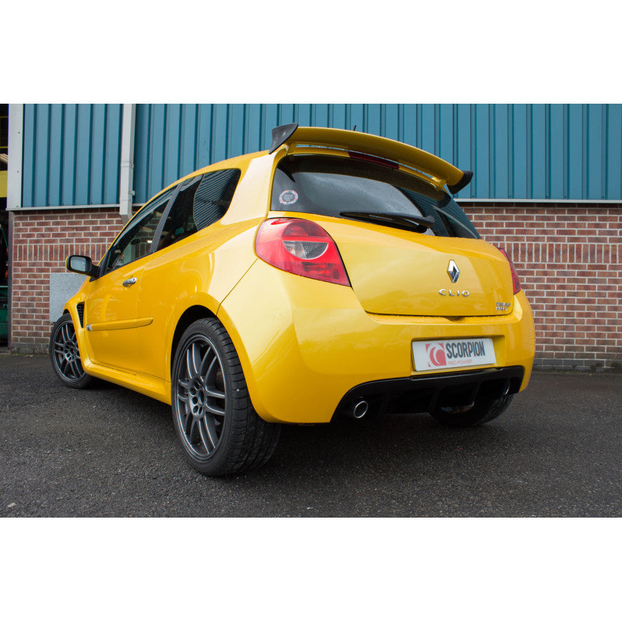Scorpion Renault Clio RS Mk3 197 Cat-Back Exhaust System