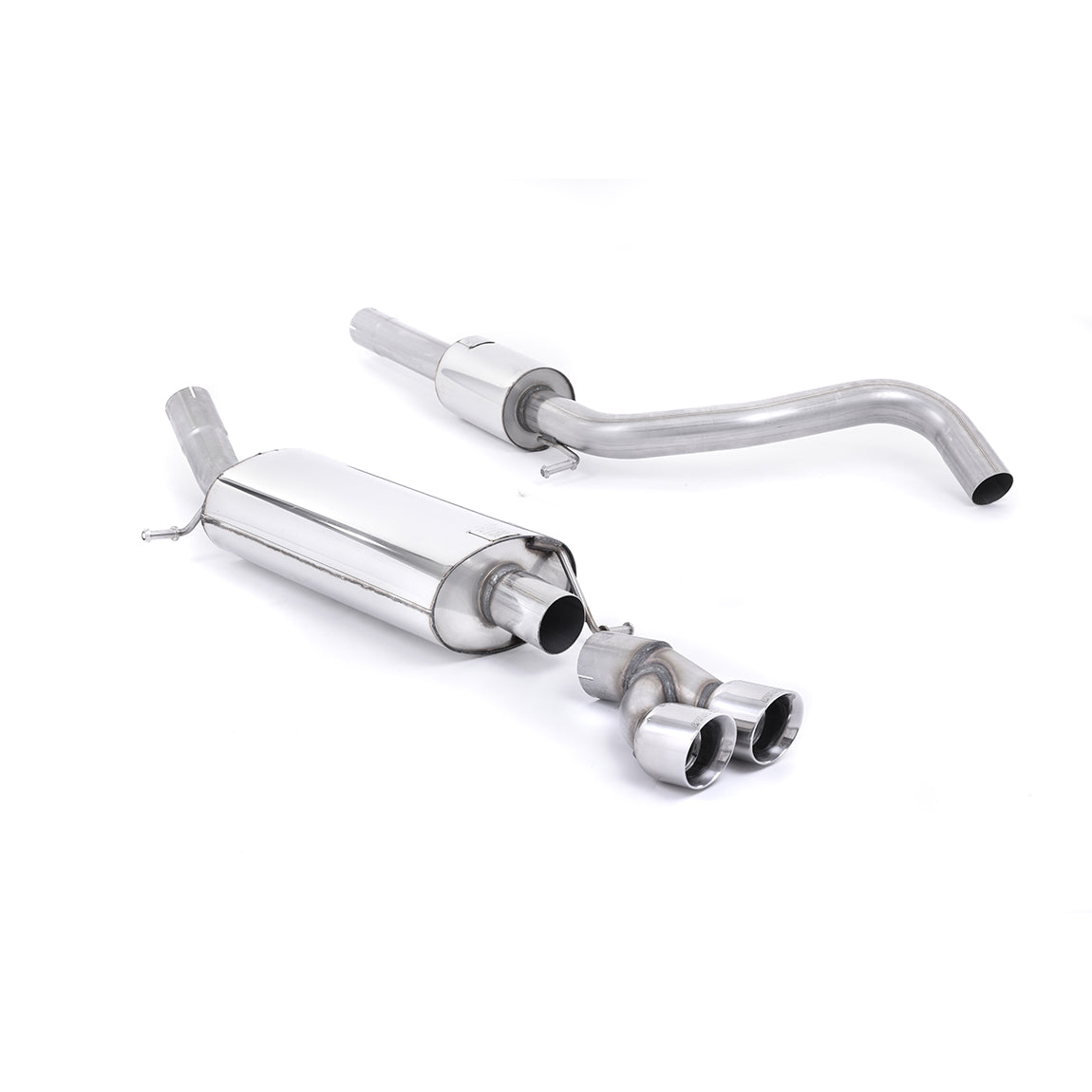 Milltek Sport VW Polo GTI Mk5 1.4 TSI Cat-Back Exhaust System