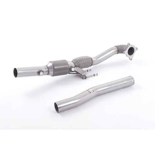 Milltek Sport VW Scirocco R Downpipe Hi-Flow Sports Cat Exhaust