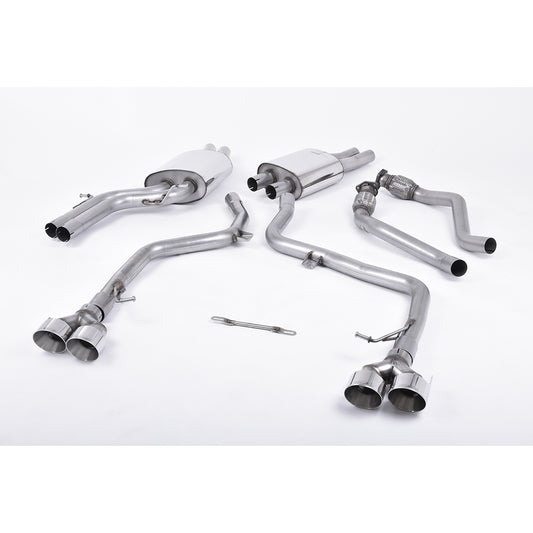 Milltek Sport Audi S5 Quattro Coupe B8.5 (Facelift) Cat-Back Exhaust System