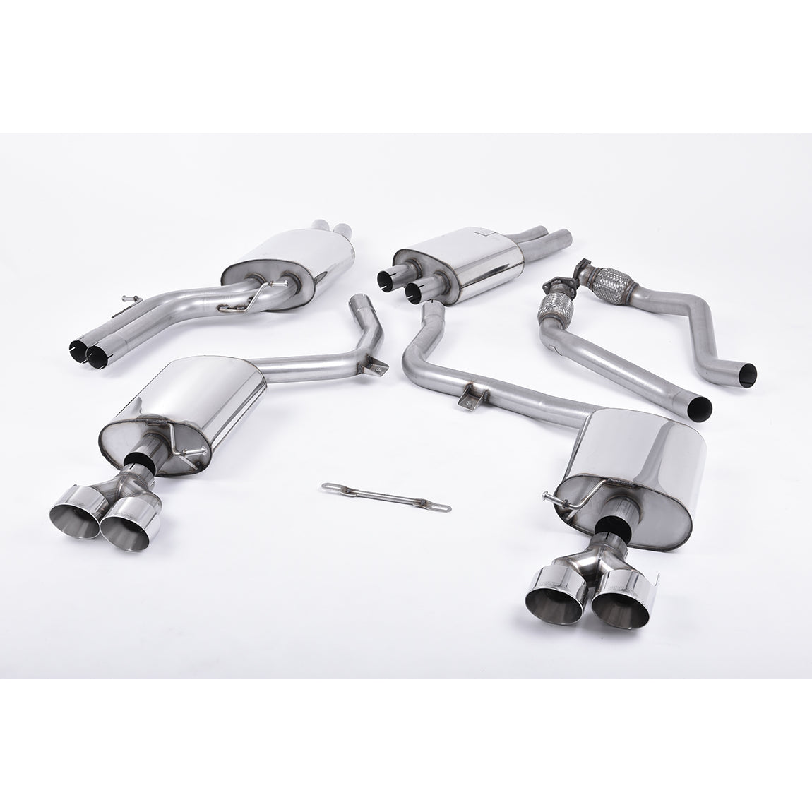 Milltek Sport Audi S5 Quattro Coupe B8.5 (Facelift) Cat-Back Exhaust System