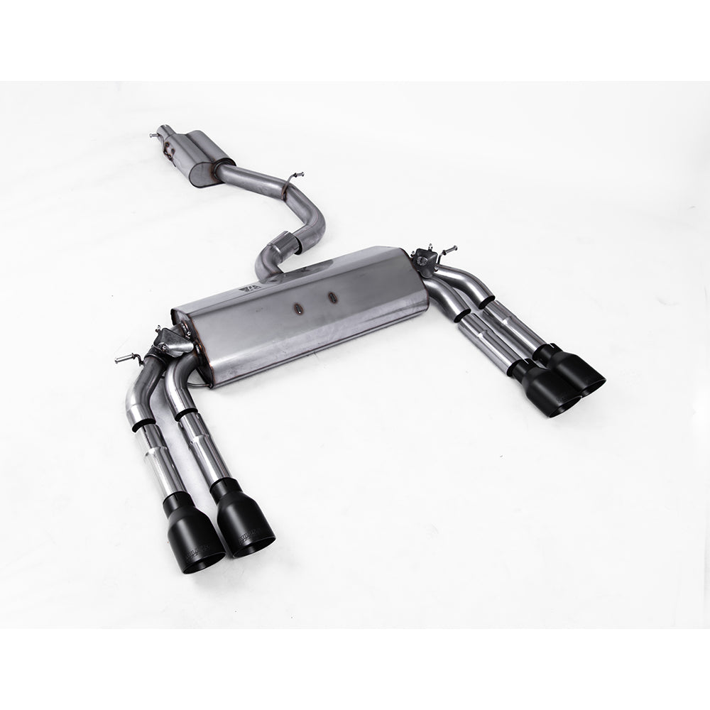 Milltek Sport Audi S3 2.0 TFSI Quattro Saloon Cabrio 8V 8V.2 Cat-Back Exhaust System