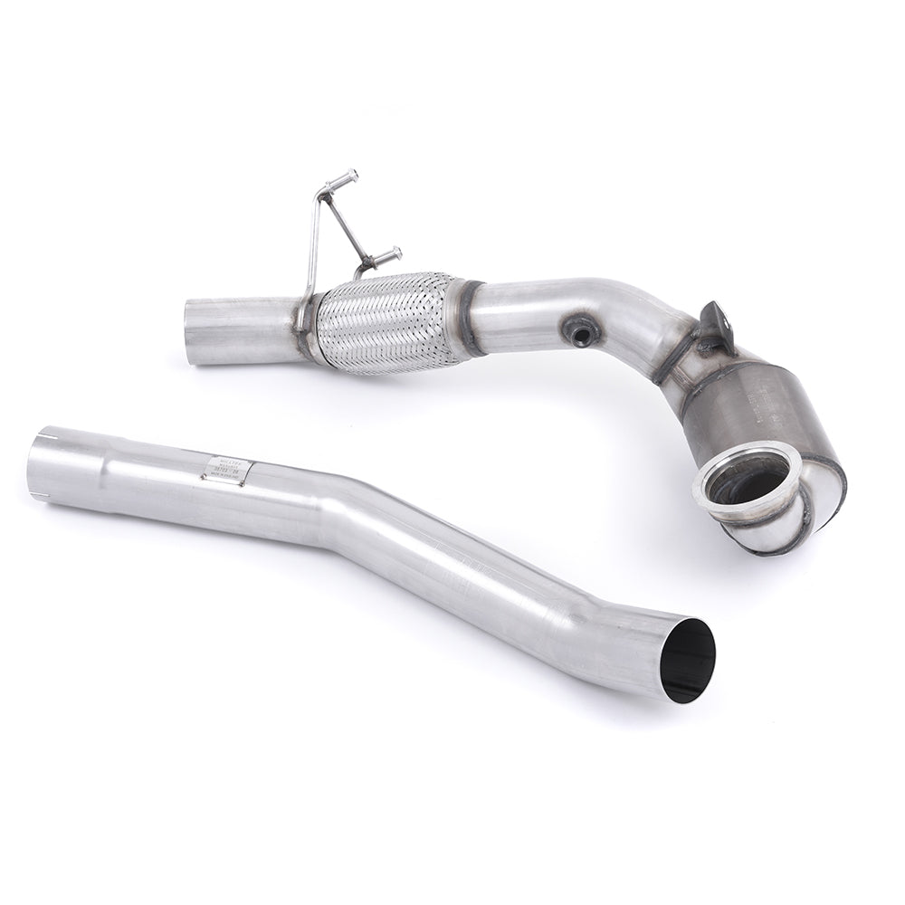 Milltek Sport Audi S1 2.0 TFSI Quattro Large-Bore Downpipe Hi-Flow Sports Cat Exhaust