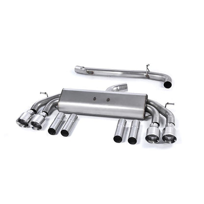 Milltek Sport Audi S3 2.0 TFSI Quattro Saloon Cabrio 8V 8V.2 Cat-Back Exhaust System