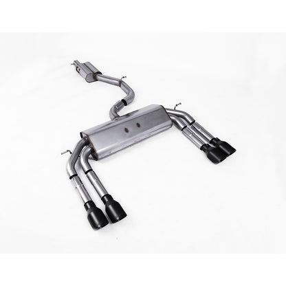 Milltek Sport Audi S3 2.0 TFSI Quattro Saloon Cabrio 8V 8V.2 Cat-Back Exhaust System