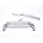 Sistema de escape Cat-Back Milltek Sport para Audi RS3 Quattro Sportback 8V pre-facelift