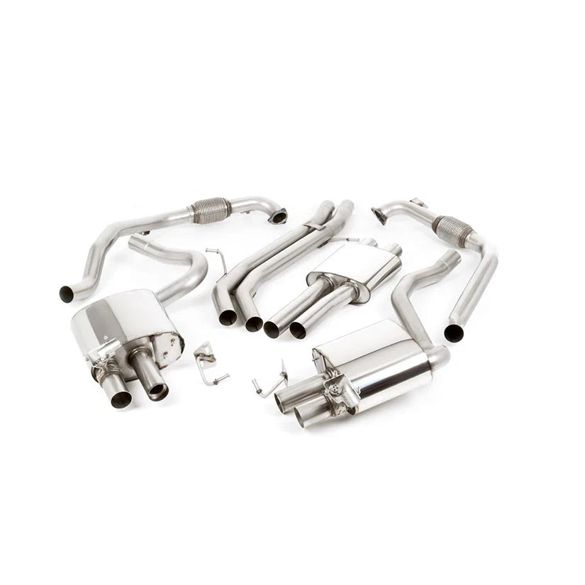 Milltek Sport Audi S4 Quattro B9 (Sport Diff) Cat-Back Exhaust System