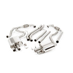 Milltek Sport Audi S5 F5 Coupe (Sport Diff Without Brace Bars) Cat-Back Exhaust System