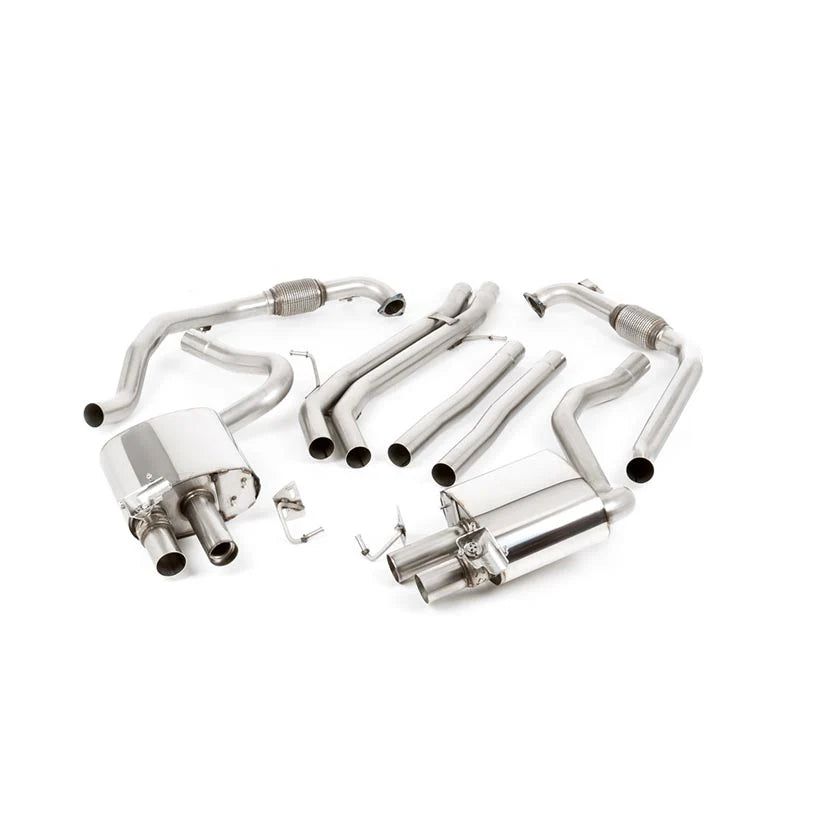 Milltek Sport Audi S4 Quattro B9 (Sport Diff) Cat-Back Exhaust System