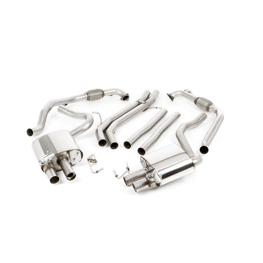 Milltek Sport Audi S4 Quattro B9 (Non Sport Diff) Cat-Back Exhaust System