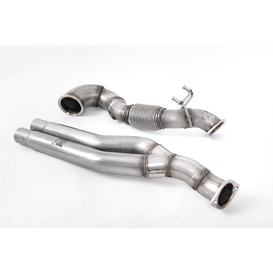 Milltek Sport Audi TTRS Quattro 8S Large Bore Downpipe De-Cat Exhaust