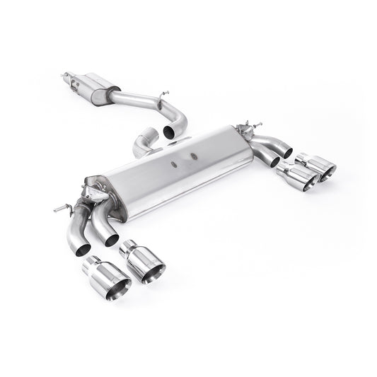 Milltek Sport Audi S3 2.0 TFSI Quattro 3-Door 8V.2 GPF-Back Exhaust System