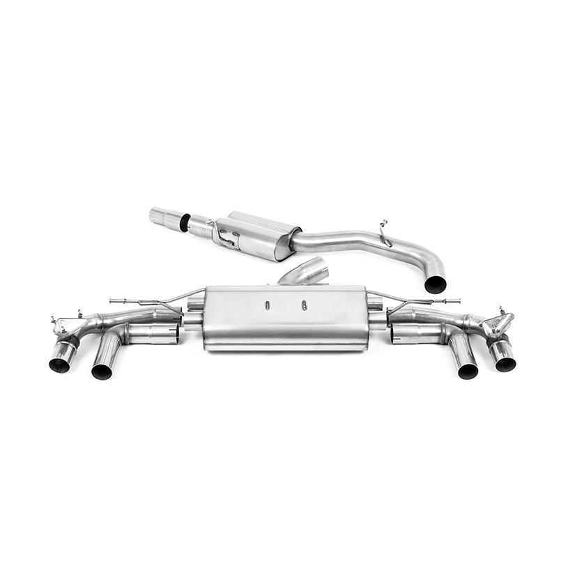 Milltek Sport Audi S3 2.0 TFSI Quattro Sportback 8Y GPF-Back Exhaust System