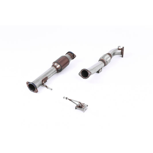 Milltek Sport Ford Focus RS Mk2 Downpipe Hi-Flow Sports Cat (EC Approved) Exhaust