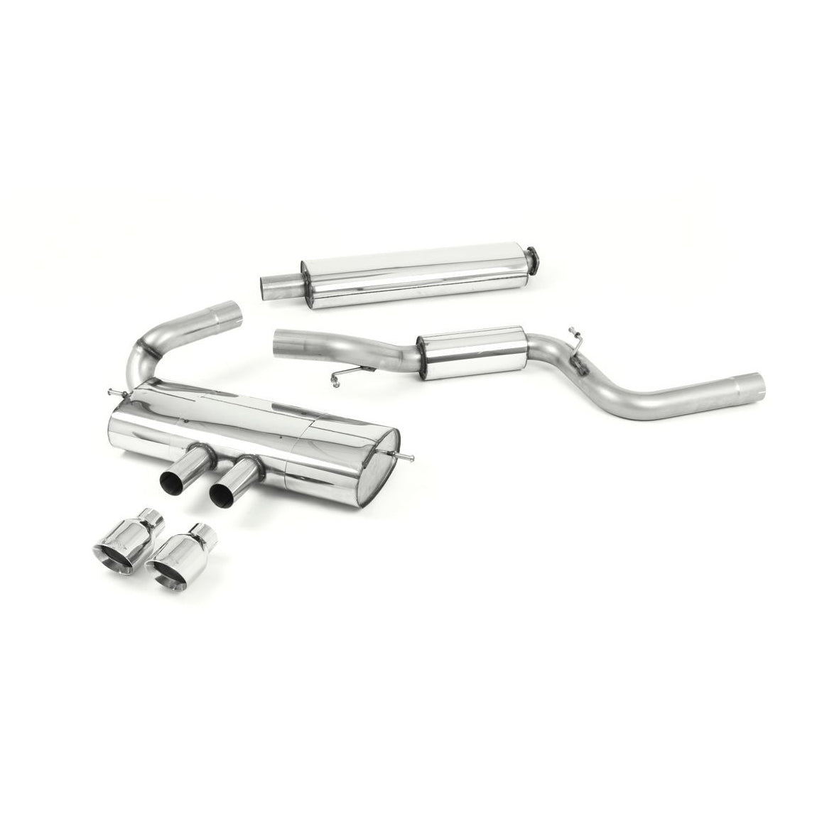 Milltek Sport Ford Focus ST Mk3 ST250 2.0 EcoBoost Cat-Back Exhaust System