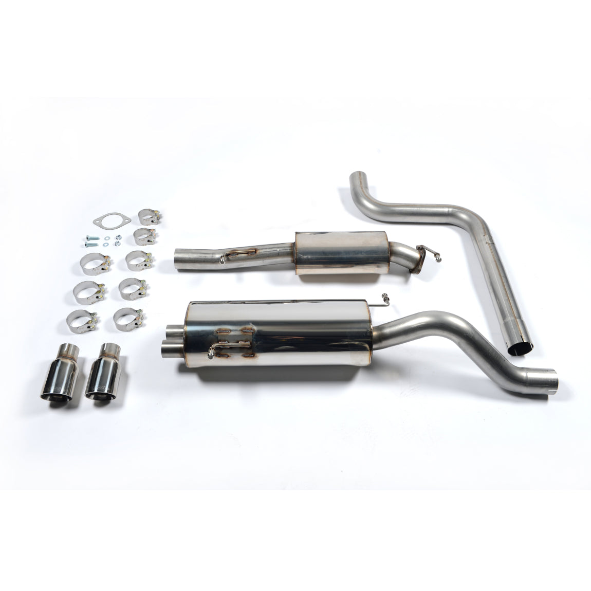 Milltek Sport Ford Fiesta ST Mk7 ST180 ST200 1.6 EcoBoost Cat-Back Exhaust System