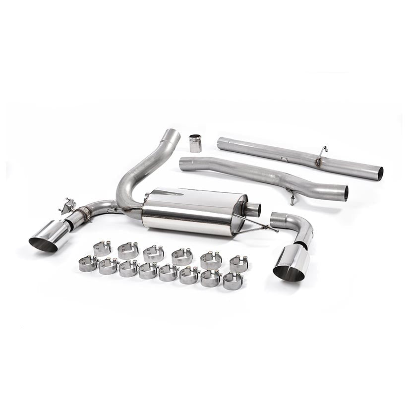 Milltek Sport Ford Focus RS Mk3 2.3 EcoBoost Cat-Back Exhaust System