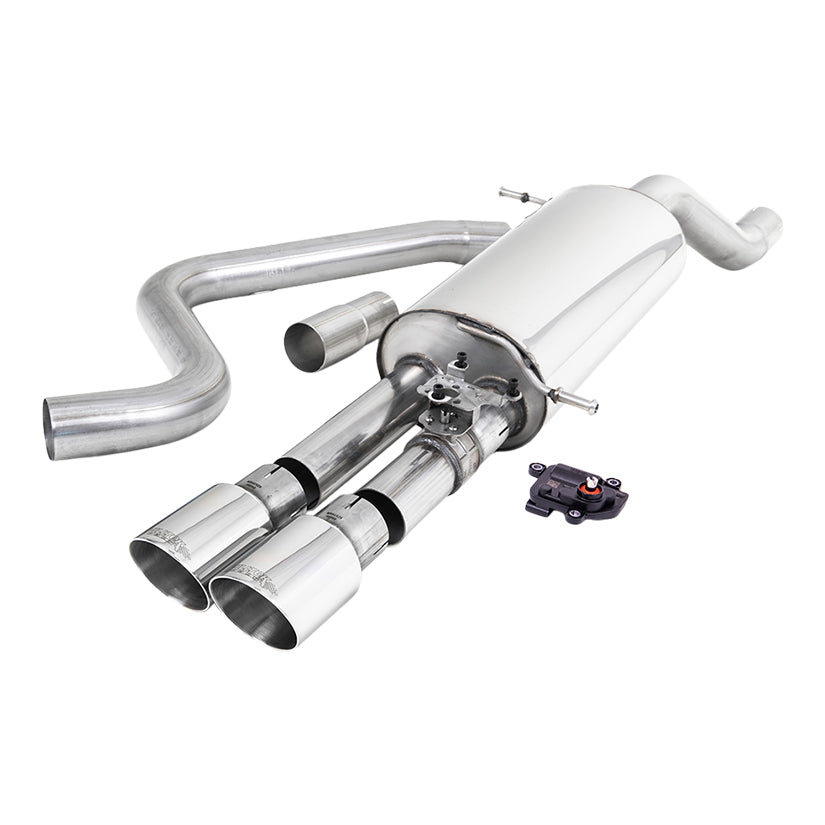 Sistema de escape trasero GPF Milltek Sport para Ford Fiesta ST Mk8 1.5 EcoBoost (posterior a septiembre de 2020)