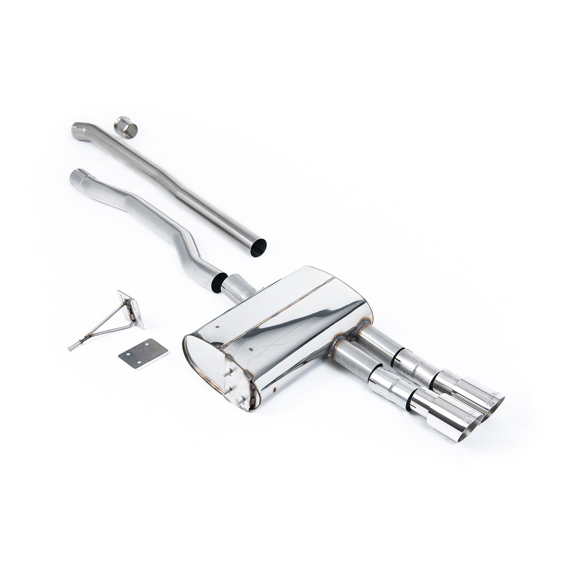 Milltek Sport MINI Cooper S F56 (LCI GPF) 5-Door Cat-Back Exhaust Syst ...