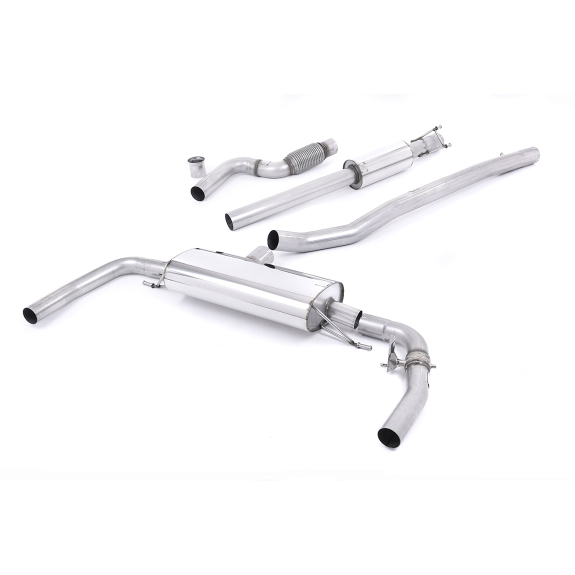 Milltek Sport Mercedes CLA45 AMG C117 Cat-Back Exhaust System