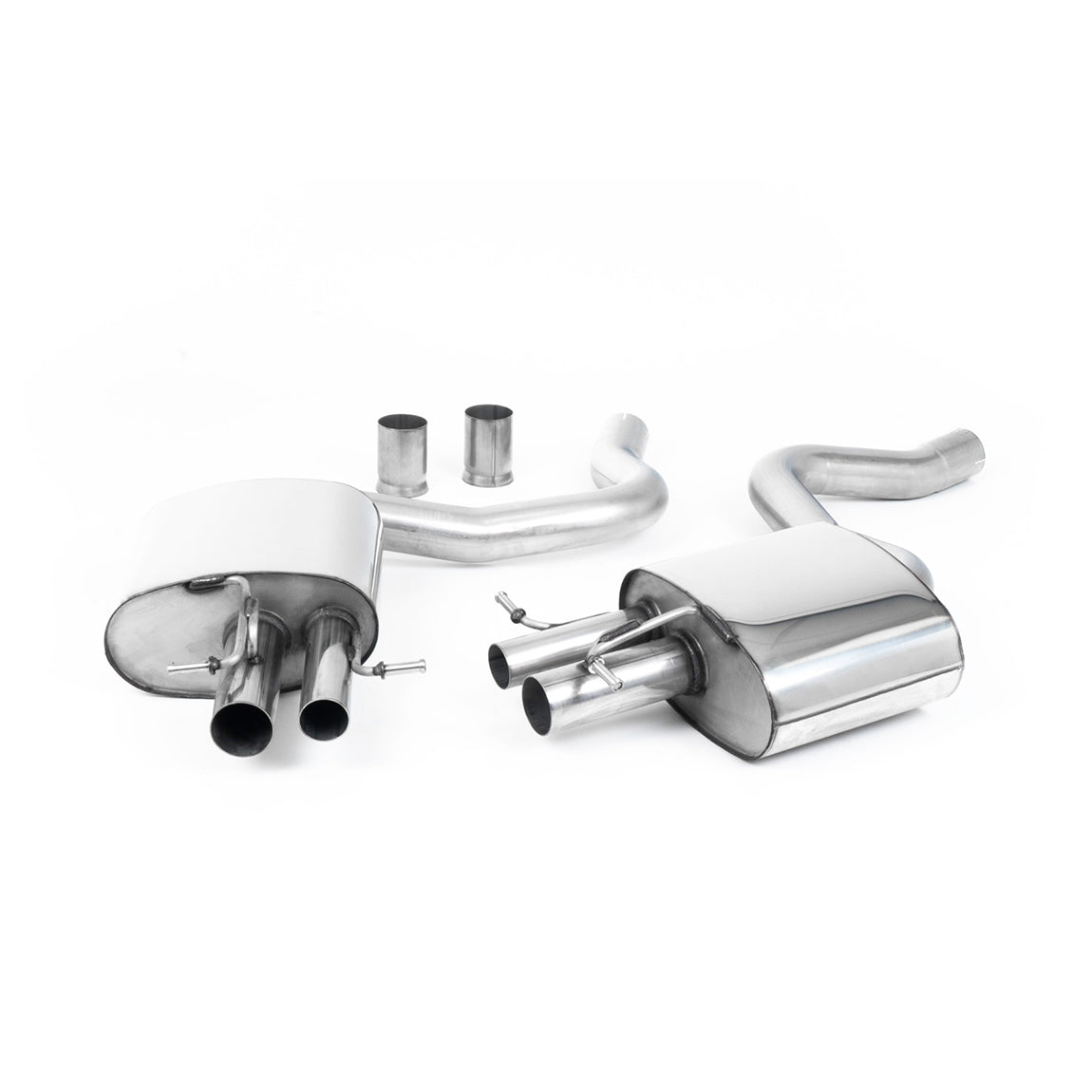 Silenciadores traseros Milltek Sport Mercedes C63 AMG W205 Sedán Sistema de escape