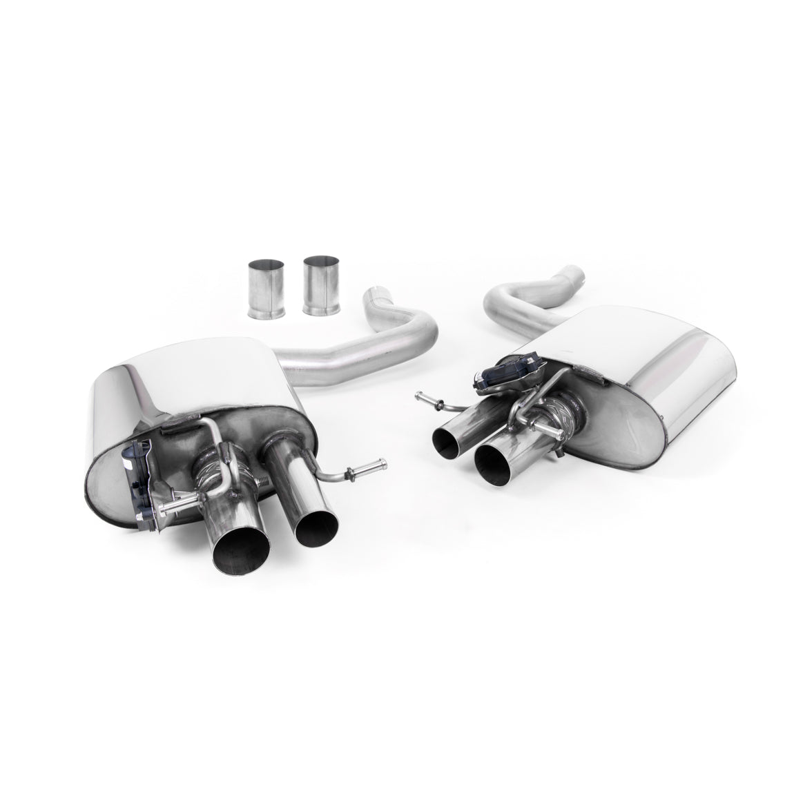 Milltek Sport Mercedes C63 AMG W205 Coupe (GPF) Rear Silencers Exhaust System