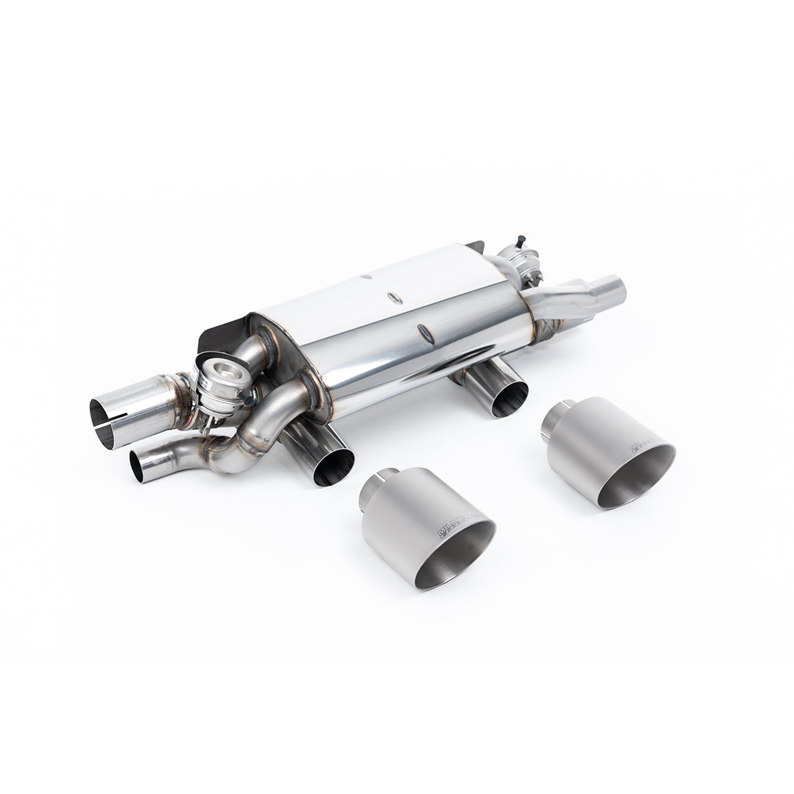 Milltek Sport Porsche 911 S/GTS 3.0 991.2 Rear Silencers Exhaust System