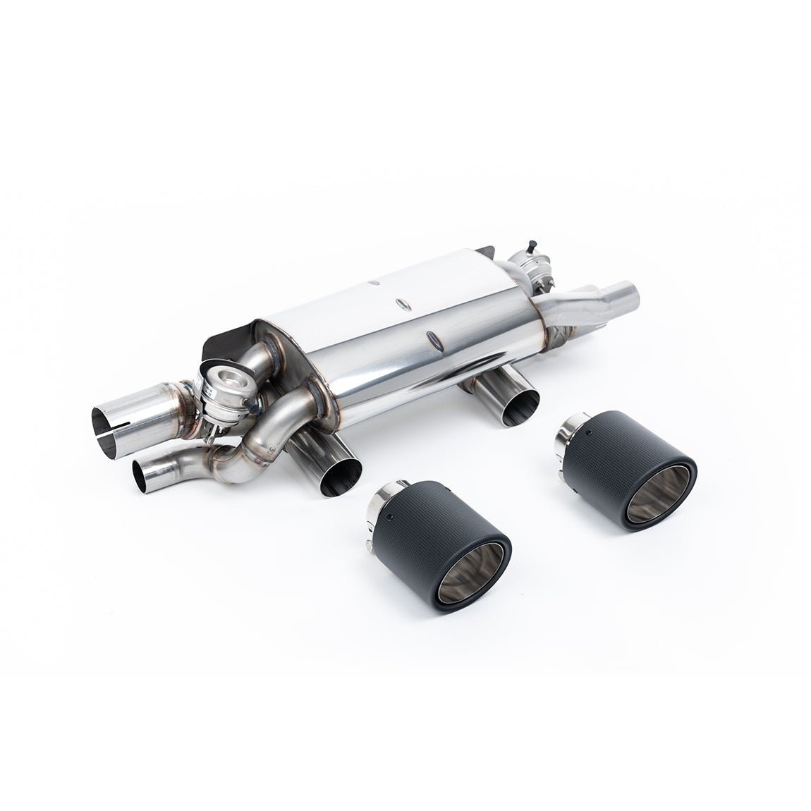 Milltek Sport Porsche 911 S/GTS 3.0 991.2 Rear Silencers Exhaust System