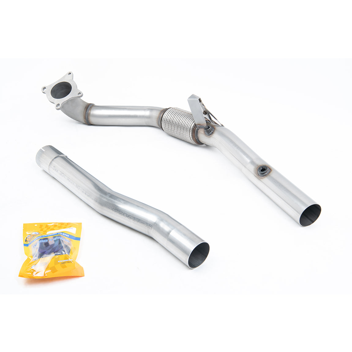 Milltek Sport VW Scirocco R Downpipe De-Cat Exhaust