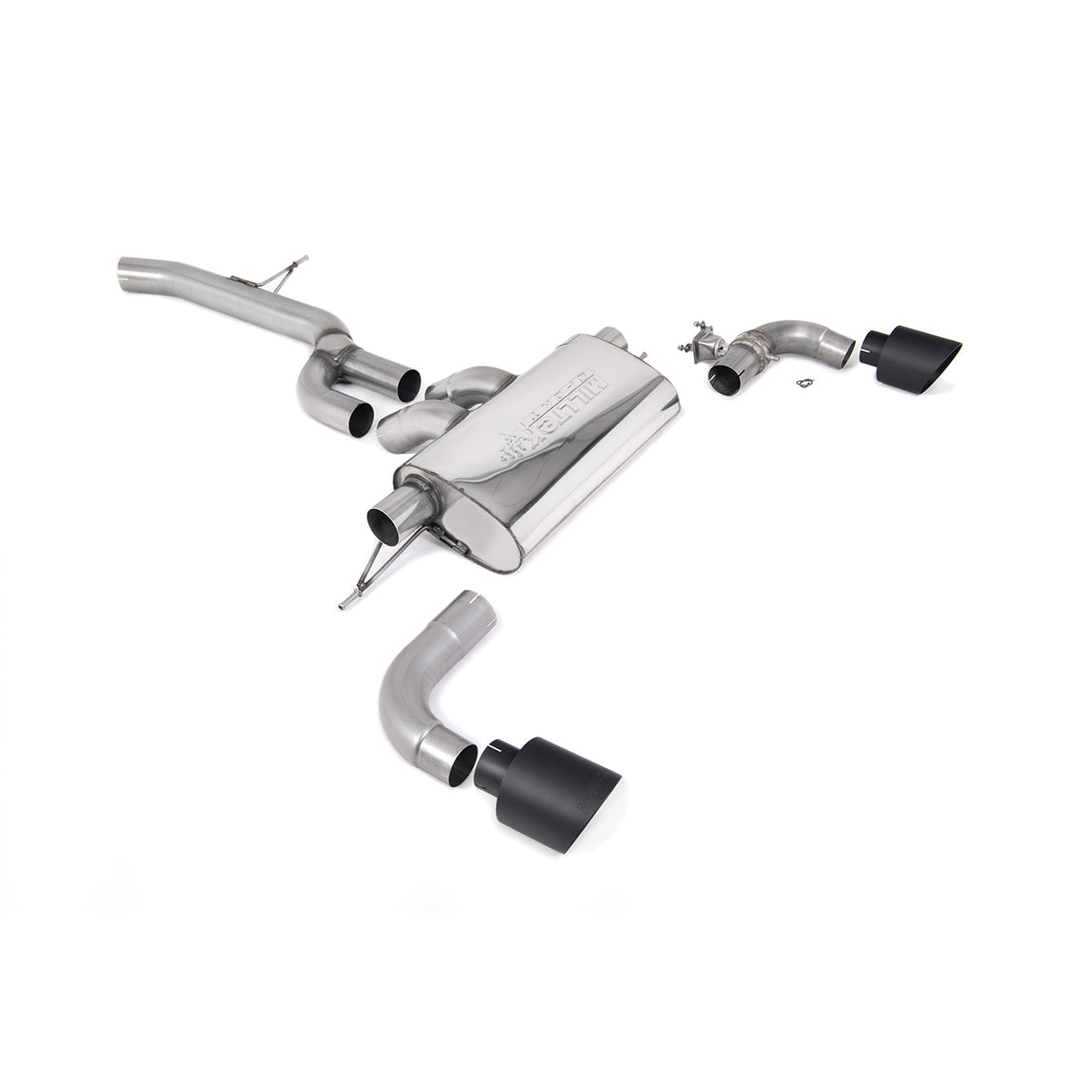 Sistema de escape trasero Milltek Sport Toyota GR Supra A90 2.0 B48 GPF