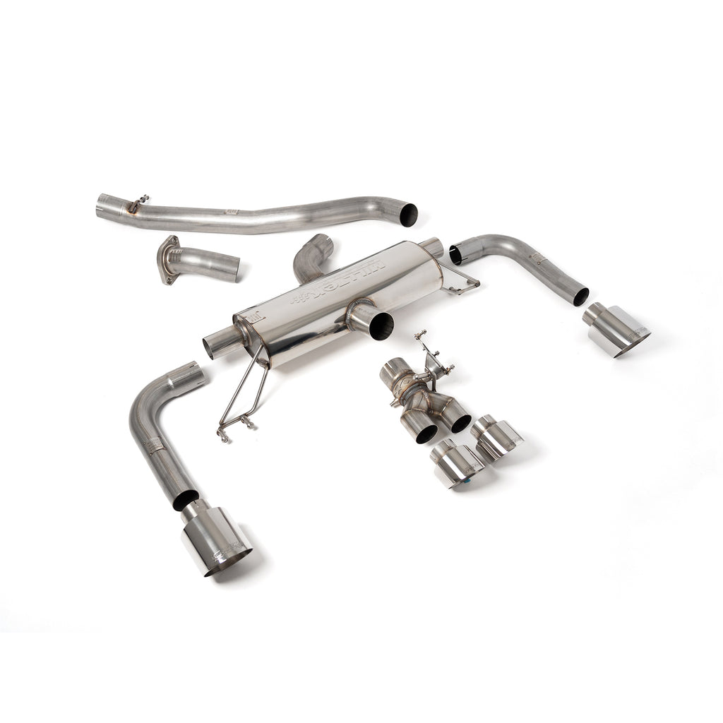 Milltek Sport Toyota GR Corolla Secondary Cat-Back Exhaust System