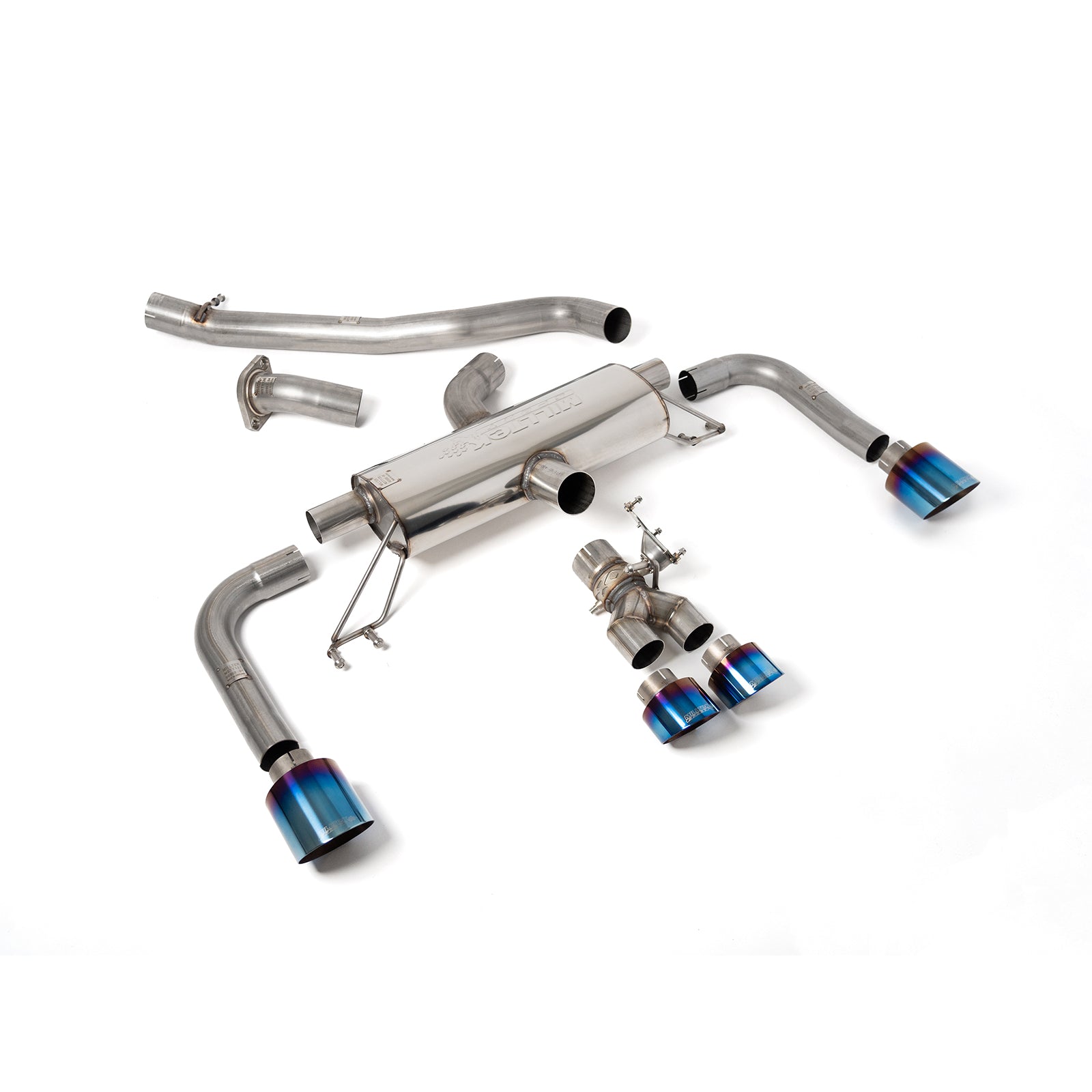 Sistema de escape trasero Milltek Sport Toyota GR Yaris GPF