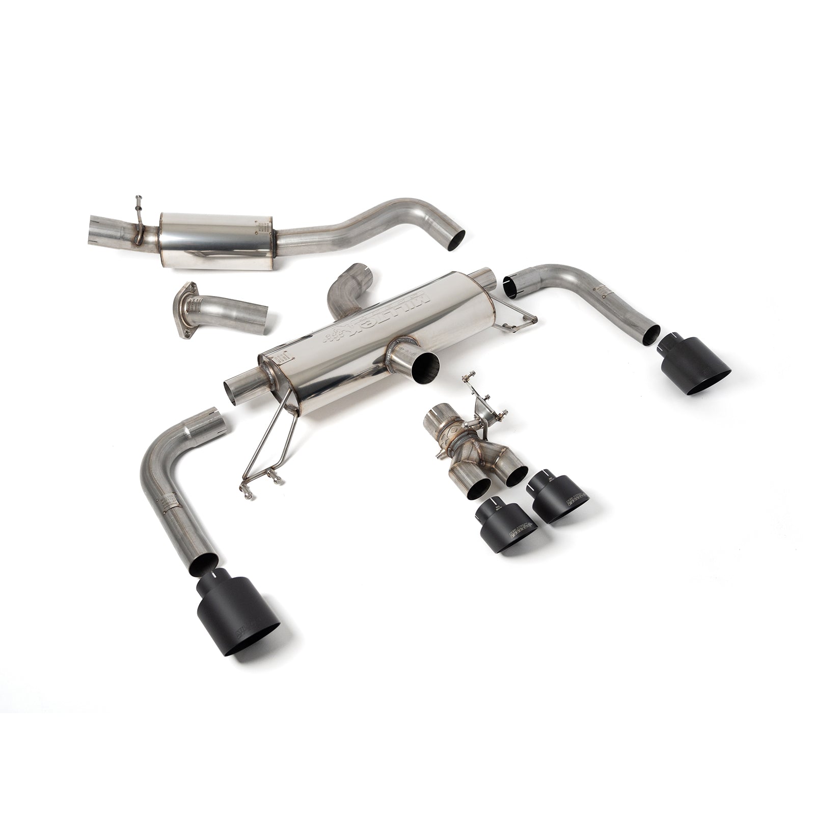 Sistema de escape trasero Milltek Sport Toyota GR Yaris GPF