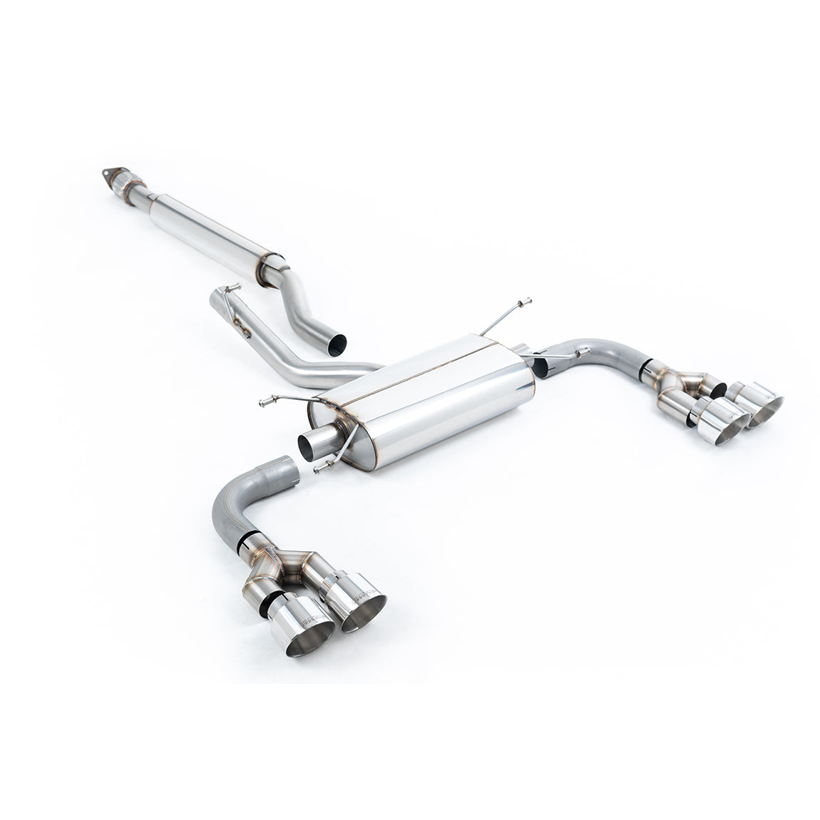 Milltek Sport Toyota GR86 Secondary Cat-Back Exhaust System