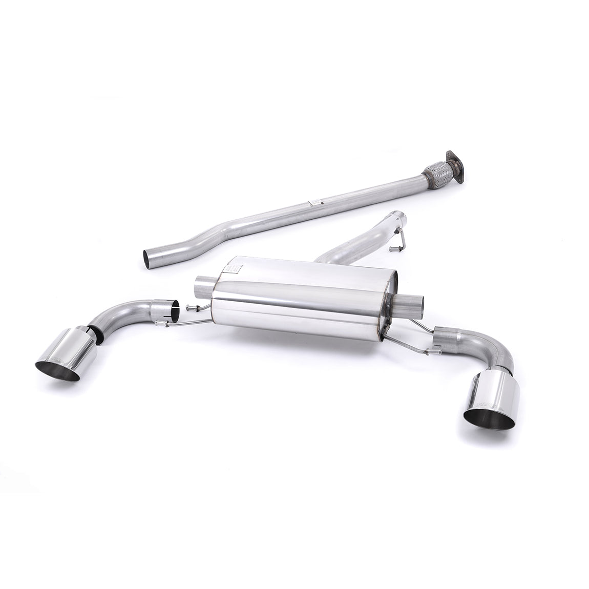 Milltek Sport Toyota GR86 Secondary Cat-Back Exhaust System