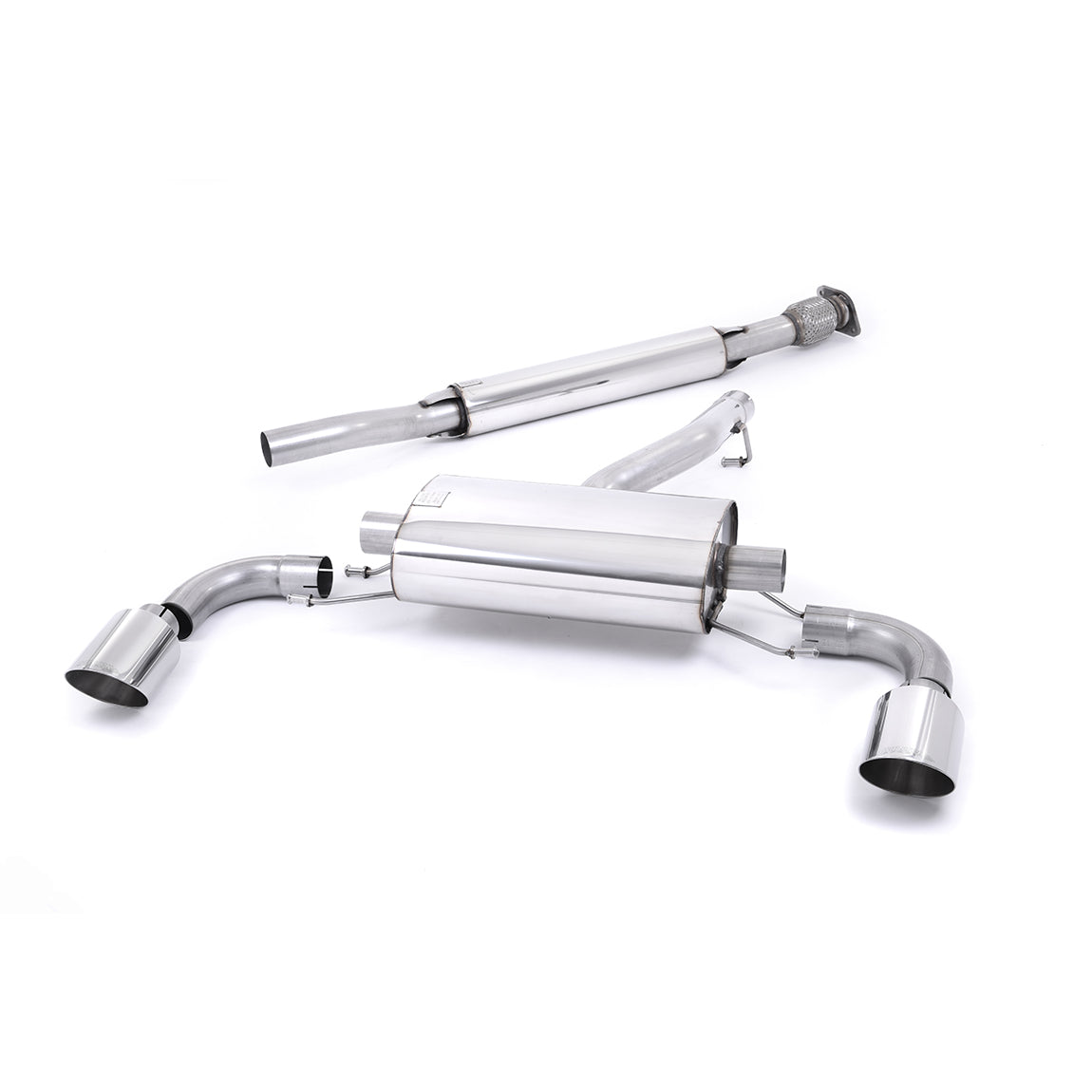 Milltek Sport Toyota GR86 Secondary Cat-Back Exhaust System