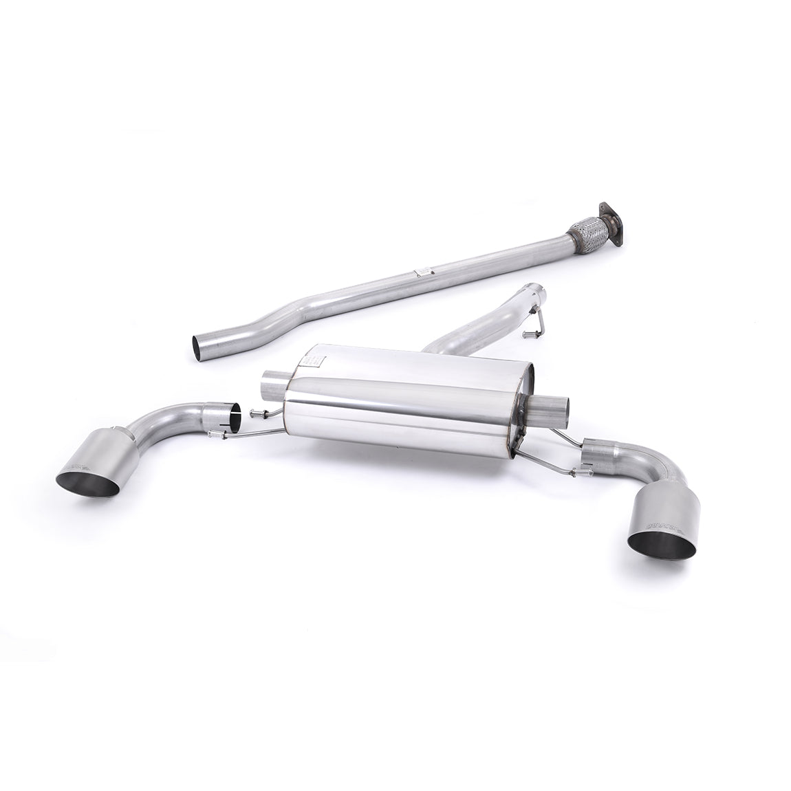 Milltek Sport Toyota GR86 Secondary Cat-Back Exhaust System