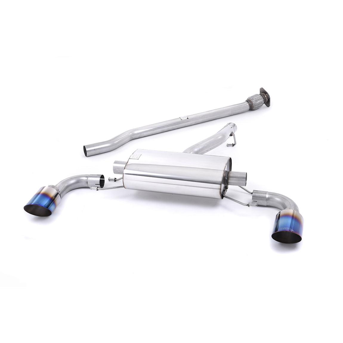 Milltek Sport Toyota GR86 Secondary Cat-Back Exhaust System