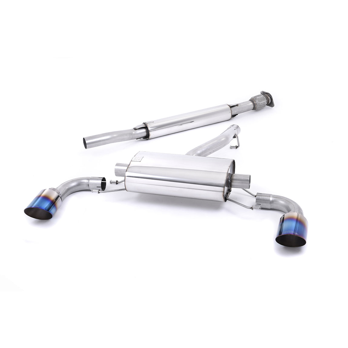 Milltek Sport Toyota GR86 Secondary Cat-Back Exhaust System