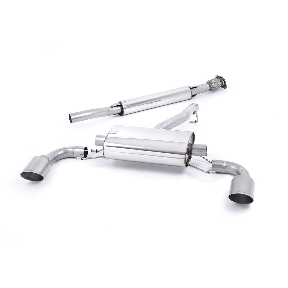 Milltek Sport Toyota GR86 Secondary Cat-Back Exhaust System