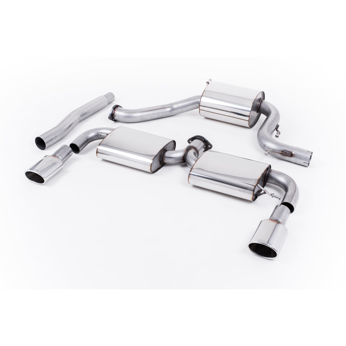 Milltek Sport VW Scirocco R Cat-Back Exhaust System