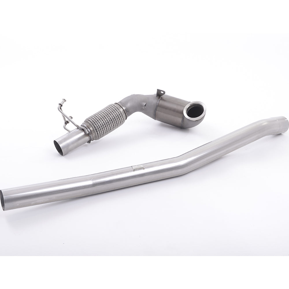 Milltek Sport VW Golf R Mk7 Mk7.5 (Non-GPF) Cast Downpipe Race Cat Exhaust