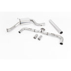 Sistema de escape trasero Milltek Sport VW Golf GTI Mk7.5 (TCR y paquete de rendimiento, GPF)