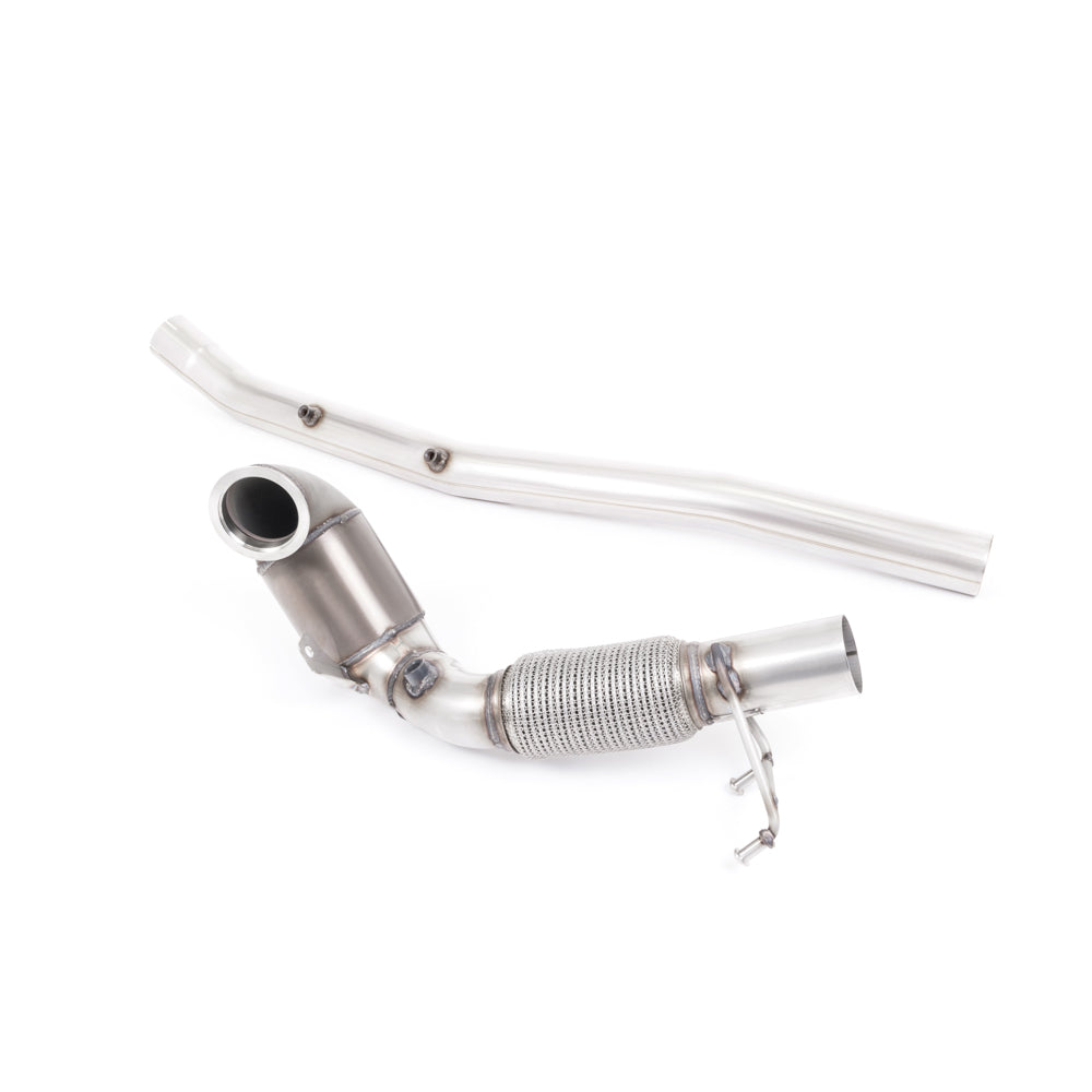 Milltek Sport VW T-Roc R Large-Bore Downpipe Hi-Flow Sports Cat Exhaust