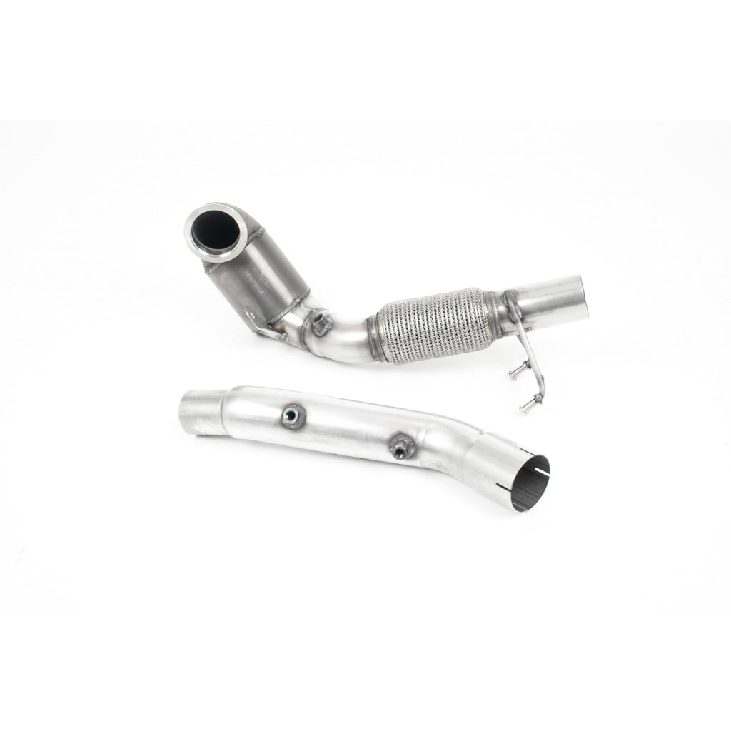 Milltek Sport VW Golf GTI Mk7.5 (TCR & Performance Pack, GPF) Downpipe Race Cat Exhaust