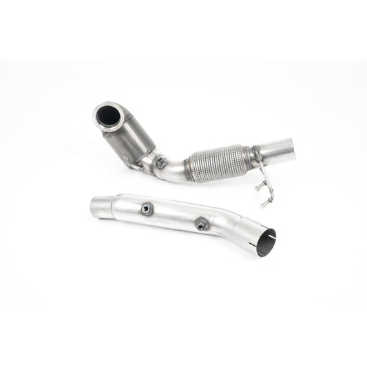 Milltek Sport VW Golf GTI Mk7.5 (TCR & Performance Pack, GPF) Downpipe Hi-Flow Sports Cat Exhaust