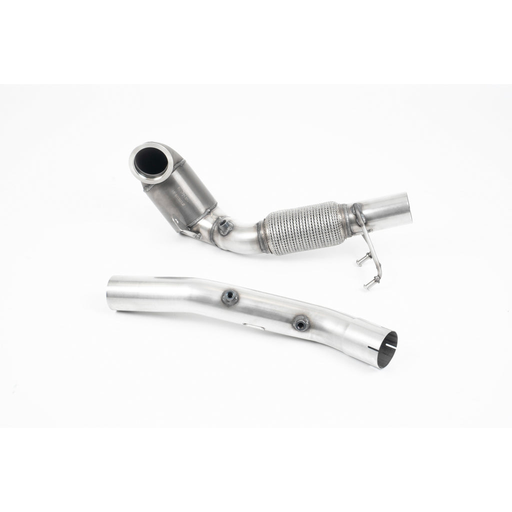 Milltek Sport VW Golf GTI Mk7.5 (TCR & Performance Pack, GPF) Downpipe Race Cat Exhaust