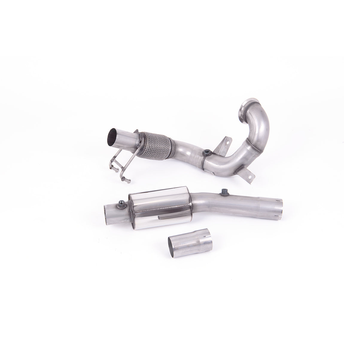 Milltek Sport VW Polo GTI Mk6 2.0 TSI (GPF) Downpipe De-Cat Exhaust